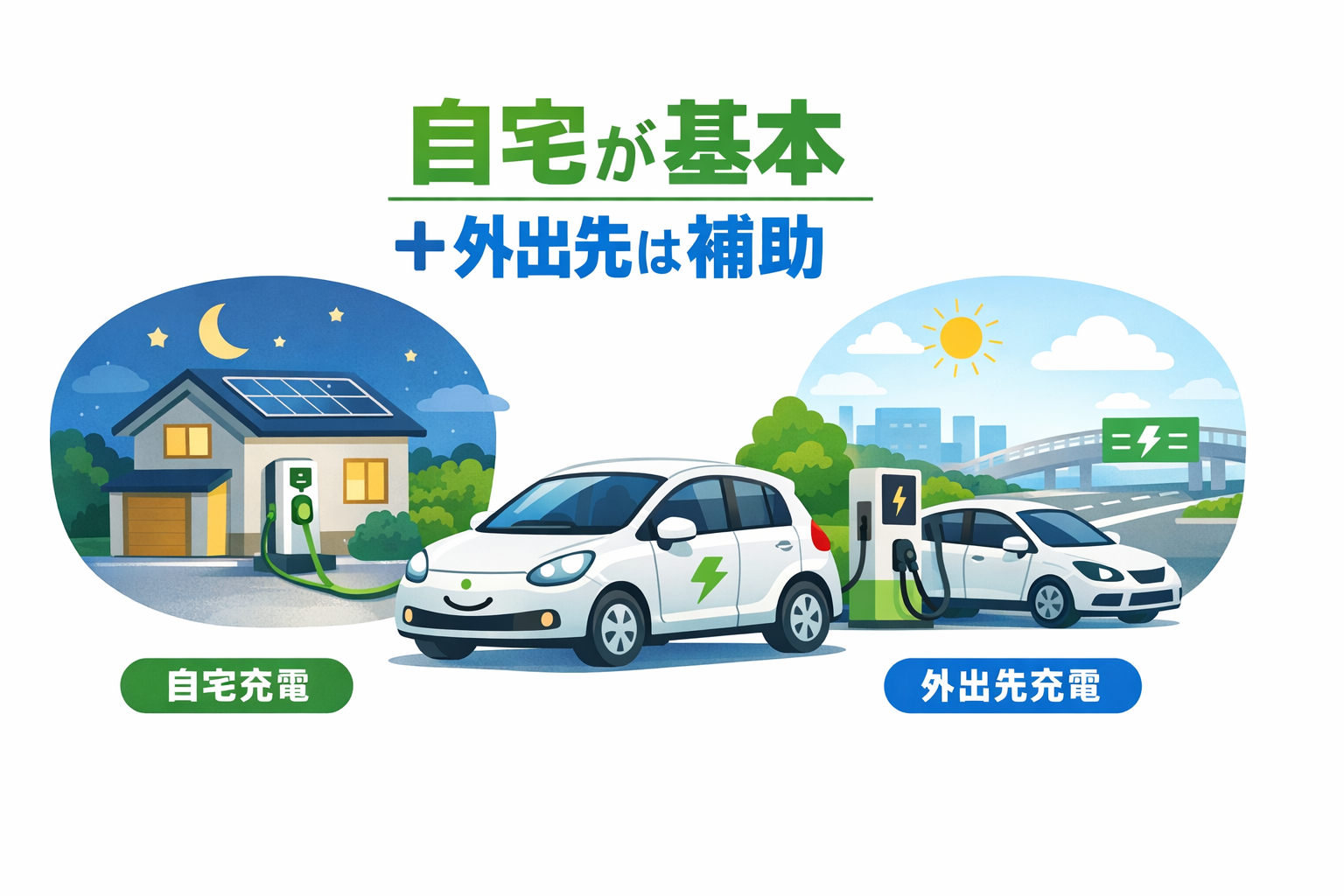 電気自動車充電解説　トップ