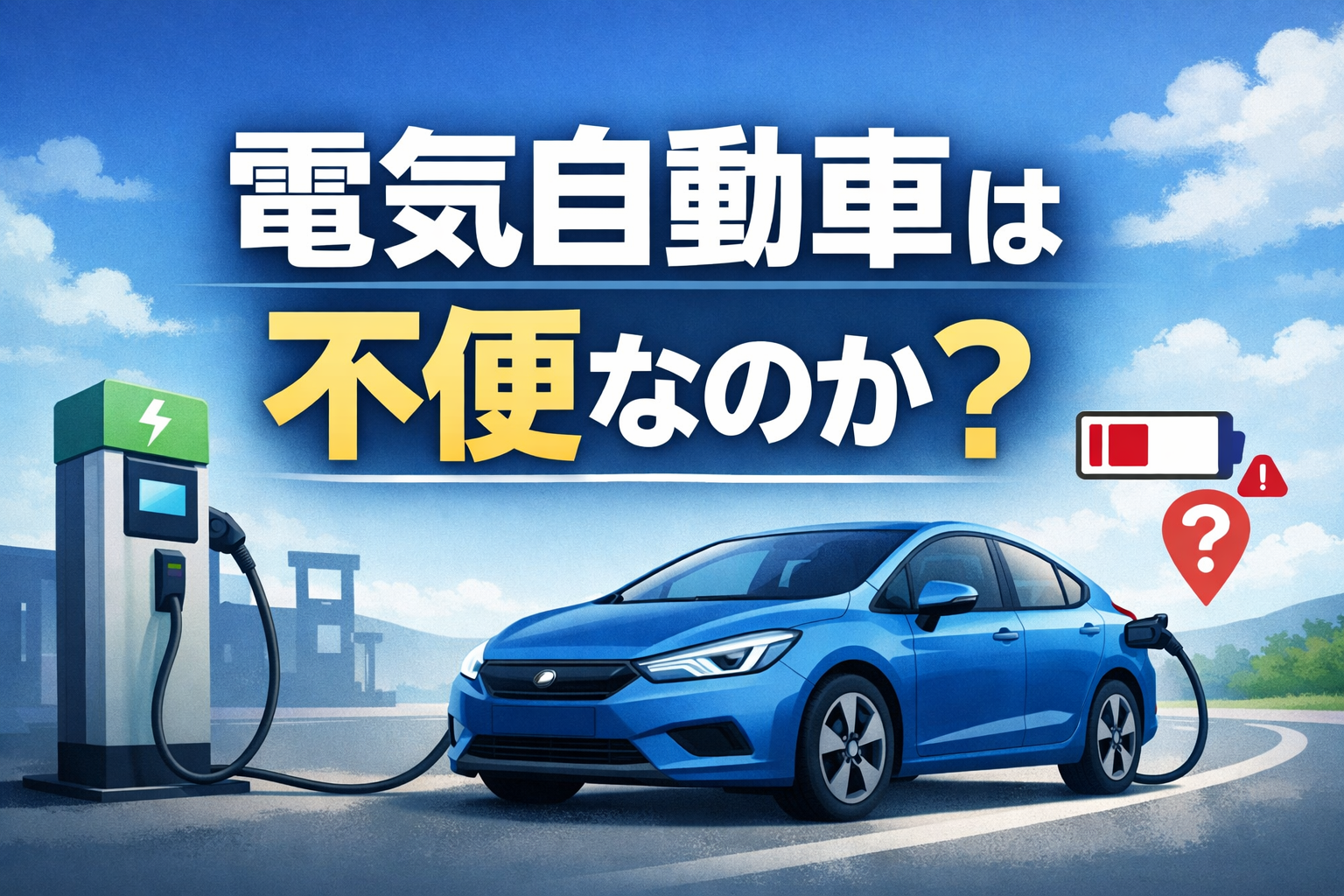 電気自動車は不便なのか？
